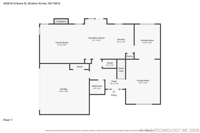 4428 W Urbana Street, Broken Arrow, OK 74012