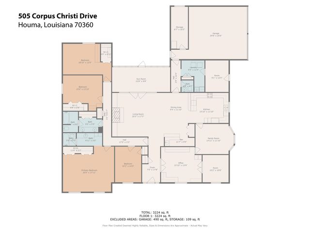 505 Corpus Christi Drive, Houma, LA 70360