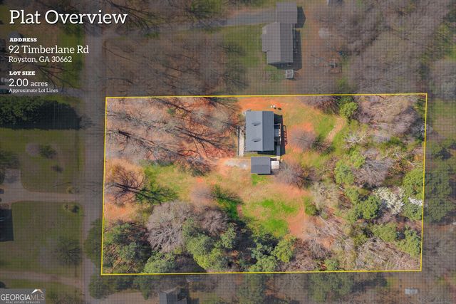 92 Timber Lane LOTS 5 AND 6, Royston, GA 30662