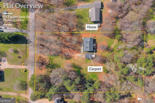 92 Timber Lane LOTS 5 AND 6, Royston, GA 30662