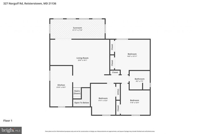 327 NORGULF RD, Reisterstown, MD 21136