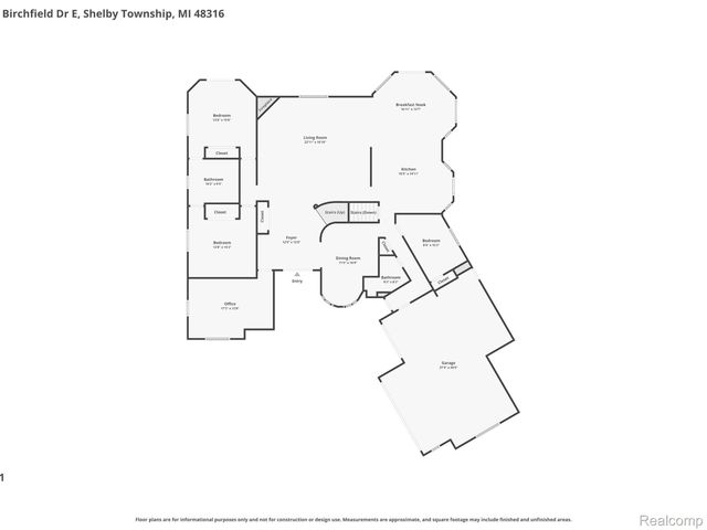 54465 Birchfield Drive E, Shelby Charter Township, MI 48316