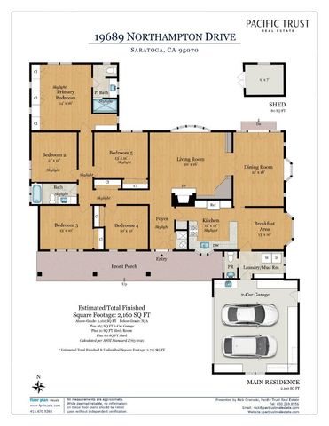 19689 Northampton Drive, Saratoga, CA 95070
