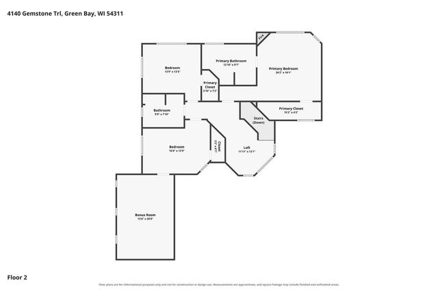 4140 GEMSTONE TRAIL, Green Bay, WI 54311