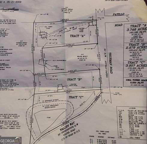 491 Thurman Road TRACT C, Stockbridge, GA 30281