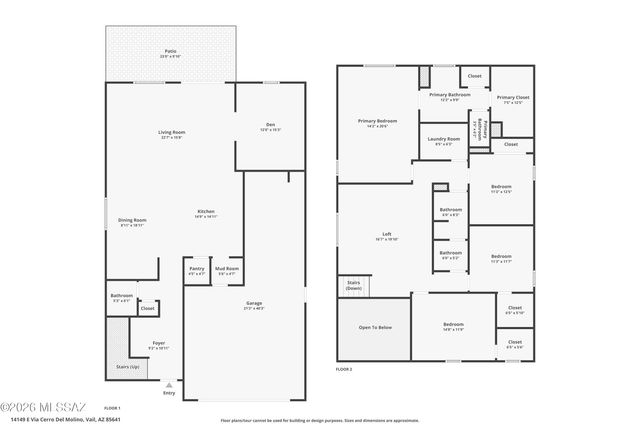 14149 E Via Cerro Del Molino, Vail, AZ 85641