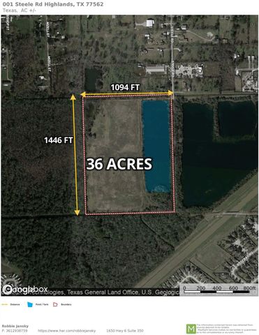 001 Steele Road, Highlands, TX 77562