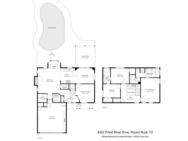 8422 Priest River DR, Round Rock, TX 78681