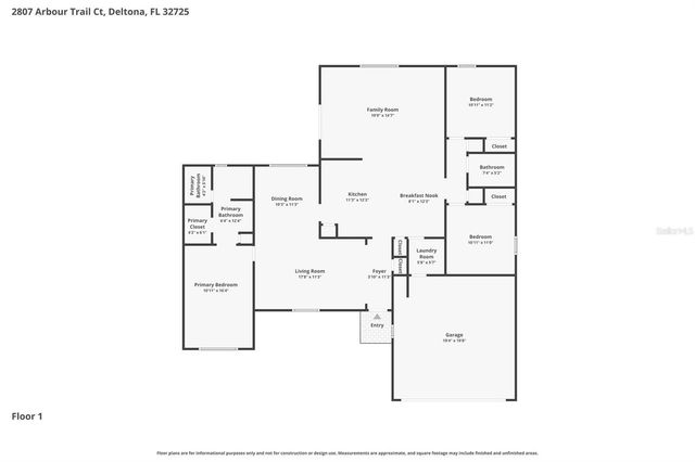 2807 ARBOUR TRAIL COURT, Deltona, FL 32725