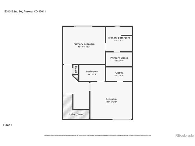12343 E 2nd Dr, Aurora, CO 80011