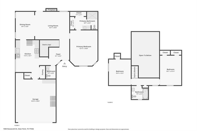 1505 Roosevelt Drive, Deer Park, TX 77536