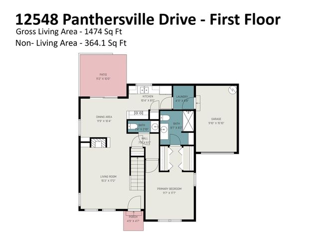 12548 Panthersville Drive, Charlotte, NC 28269