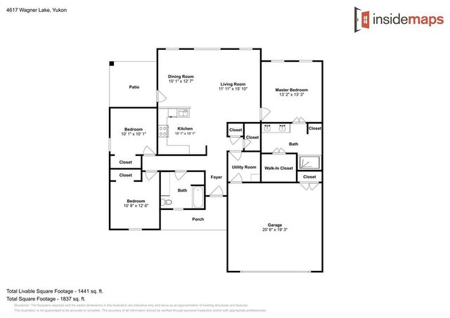 4617 Wagner Lake Drive, Yukon, OK 73099