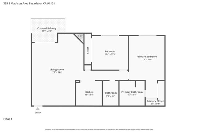 355 S Madison Avenue 224, Pasadena, CA 91101