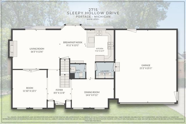 2715 Sleepy Hollow Drive, Portage, MI 49024