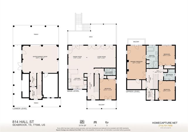 814 Hall Avenue, Seabrook, TX 77586