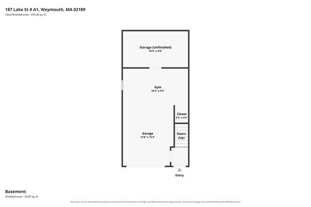187 Lake Street UNIT A1, Weymouth, MA 02189