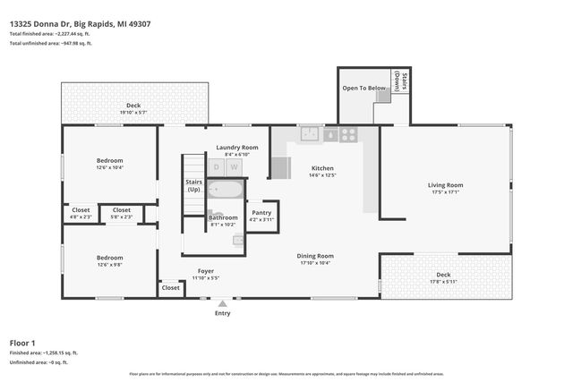 13325 Donna Road, Big Rapids, MI 49307