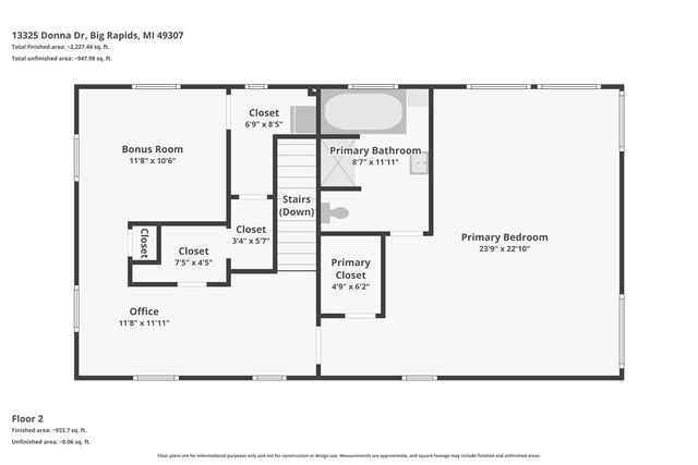 13325 Donna Road, Big Rapids, MI 49307