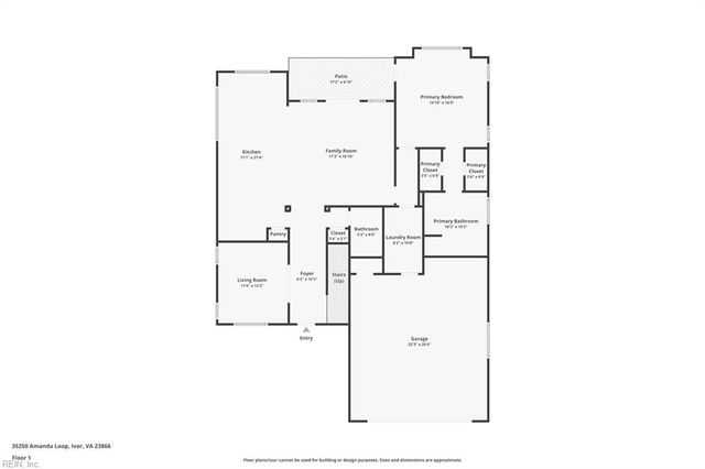 35250 Amanda LOOP, Ivor, VA 23866