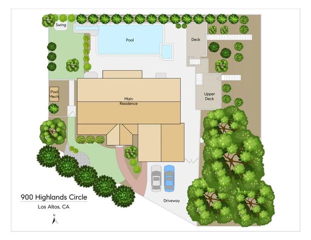 900 Highlands Circle, Los Altos, CA 94024