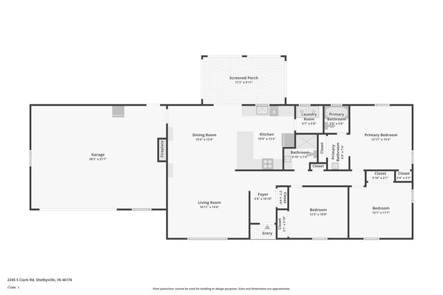 2245 S Clark Road, Shelbyville, IN 46176