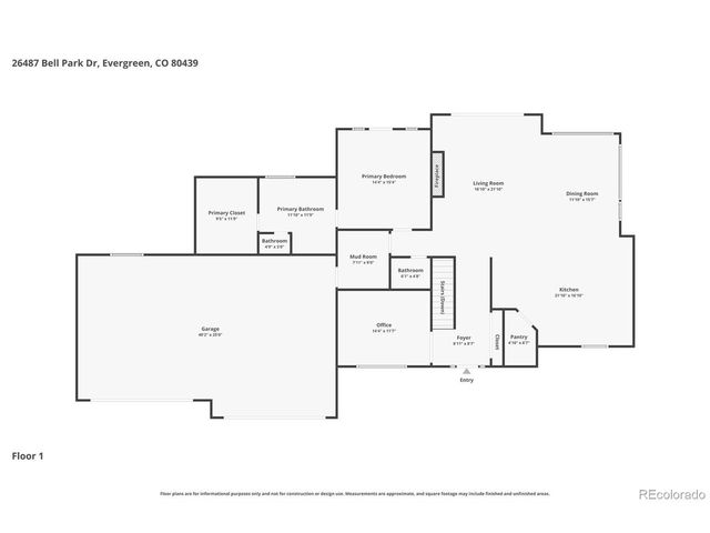 26487 Bell Park Dr, Evergreen, CO 80439