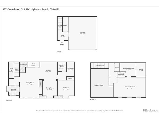3853 Stonebrush Dr 12C, Littleton, CO 80126
