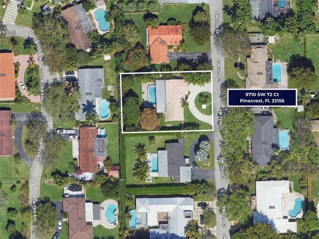 9710 SW 72nd Court, Pinecrest, FL 33156