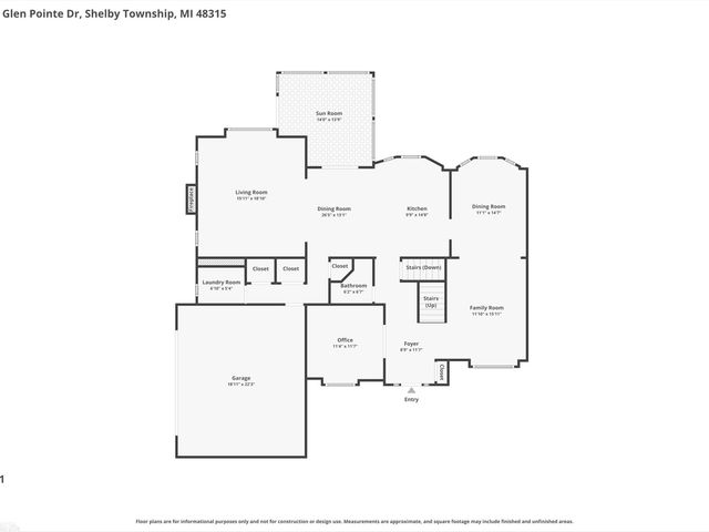 46288 Glen Pointe Drive, Shelby Twp, MI 48315