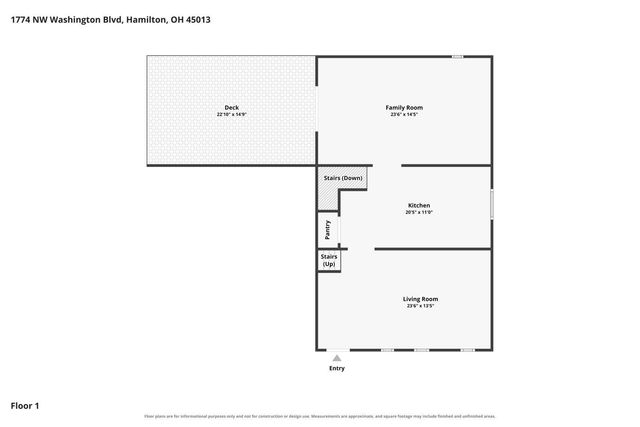 1774 NW Washington Boulevard, Hamilton, OH 45013
