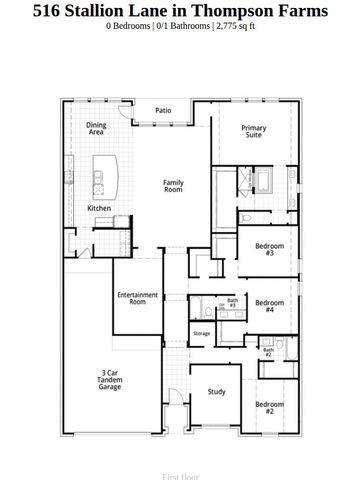 516 Stallion Lane, Van Alstyne, TX 75495