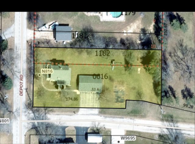 N816 DEPOT ROAD, Dale, WI 54931