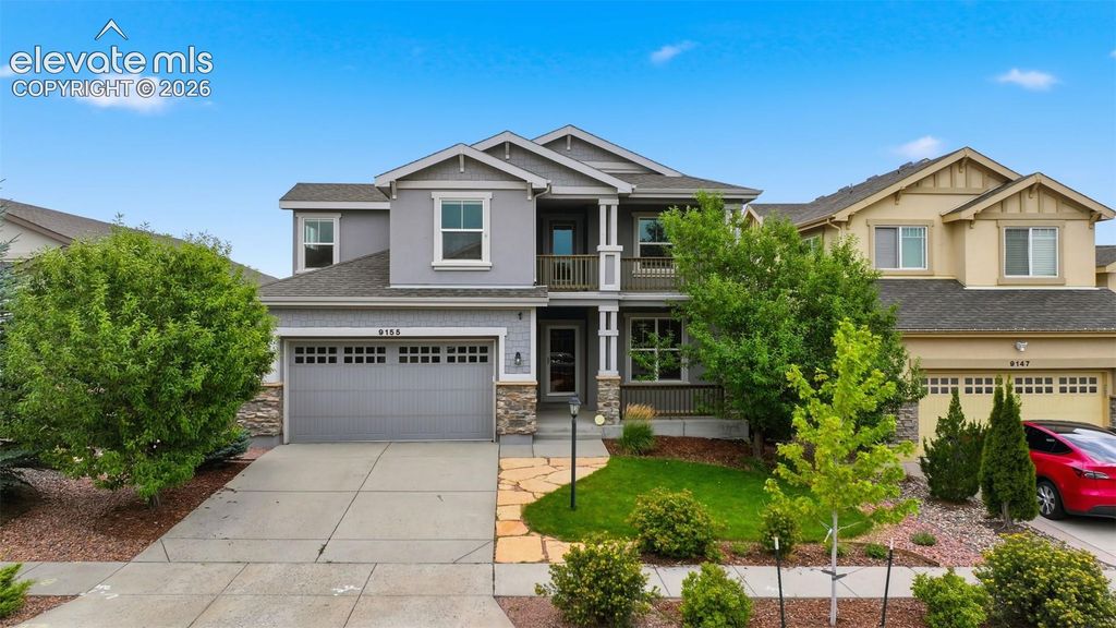 9155 Lizard Rock Trail, Colorado Springs, CO 80924 — exterior