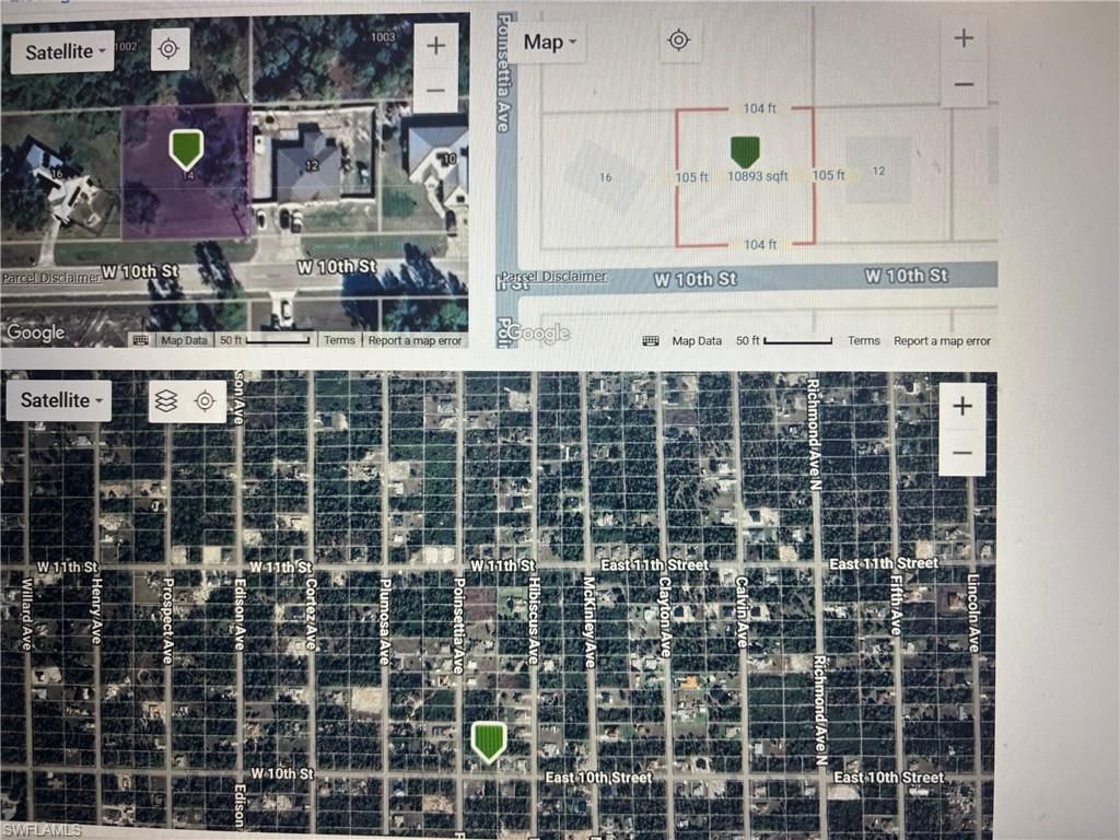 14 W 10th ST, LEHIGH ACRES, FL 33972 — exterior
