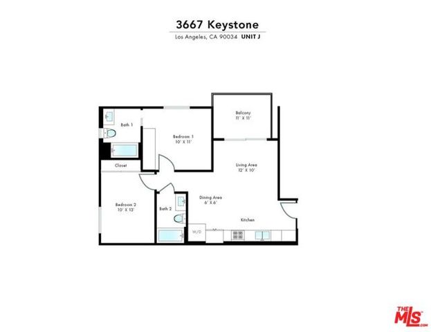3667 Keystone Avenue 325, Los Angeles, CA 90034