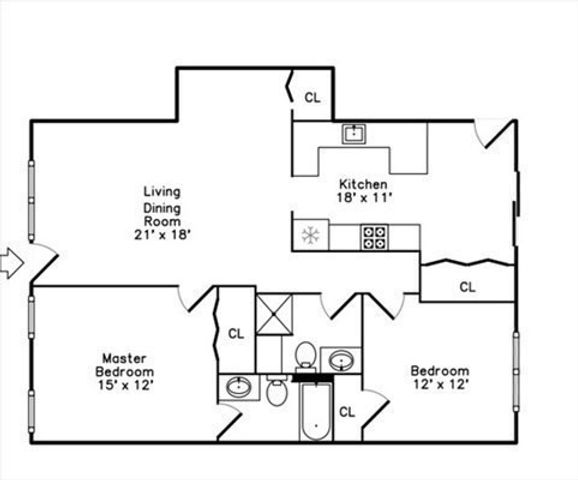 20 Cameron St 102, Brookline, MA 02445