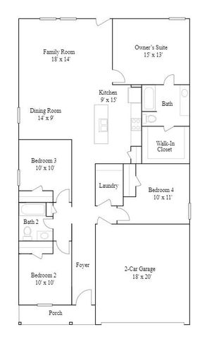 907 Wildflower Street, Ennis, TX 75119