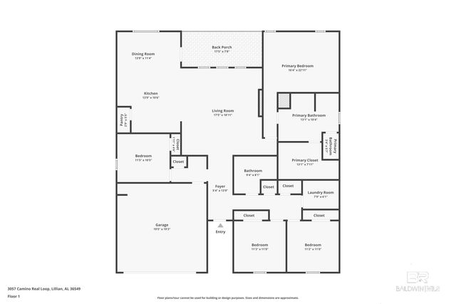 3057 Camino Real Loop, Lillian, AL 36549