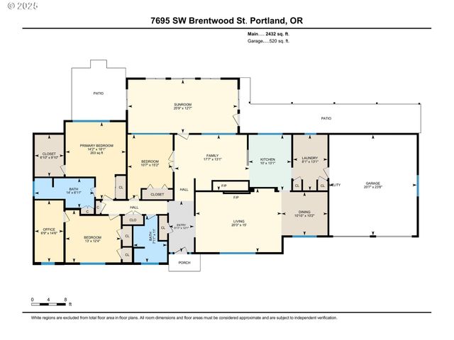 7695 Sw BRENTWOOD St, Portland, OR 97225