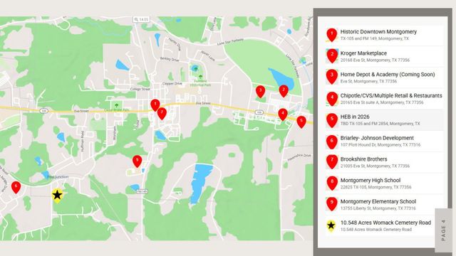 10.548 Acres Womack Cemetery Road, Montgomery, TX 77316