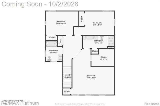 526 Kimball Street, Howell, MI 48855