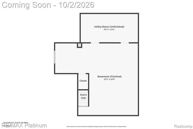 526 Kimball Street, Howell, MI 48855