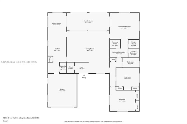 10982 S Greentrail Drive S, Boynton Beach, FL 33436
