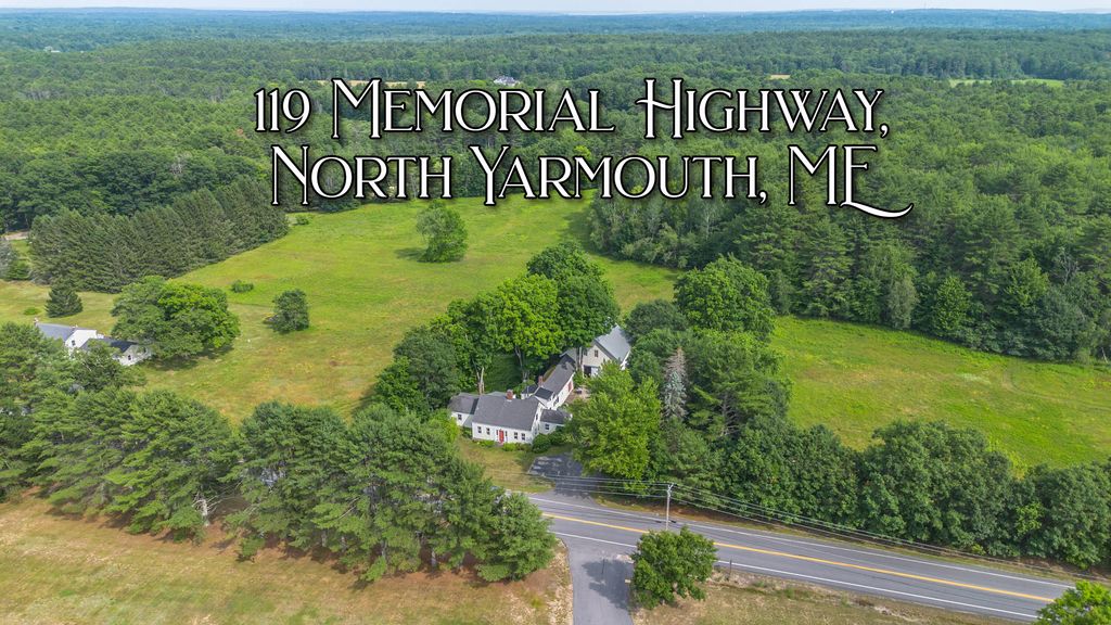 119 Memorial Highway, North Yarmouth, ME 04097 — exterior
