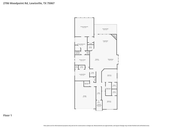 2706 Woodpoint Road, Lewisville, TX 75067