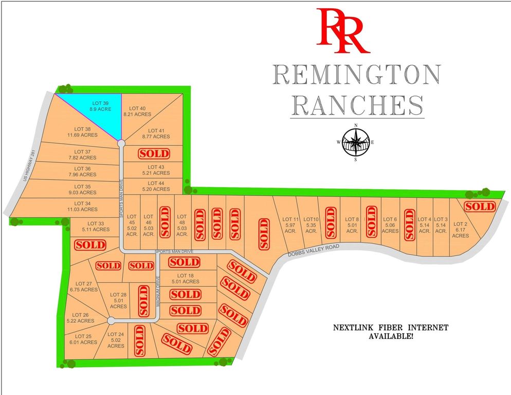 Lot 39 Sportsman Drive, Santo, TX 76067