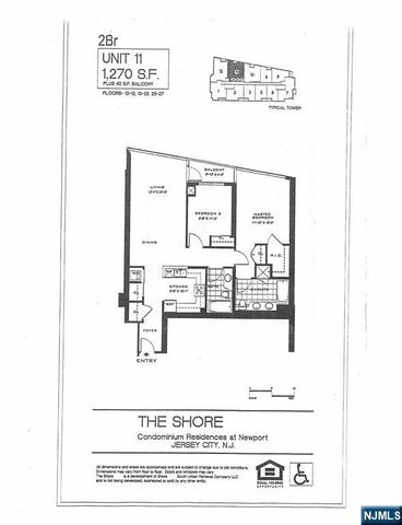 20 Newport Parkway 2311, Jersey City, NJ 07310