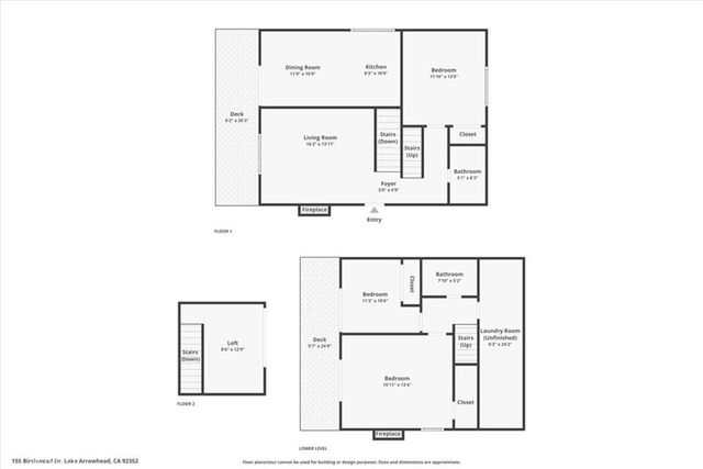 155 Birchwood, Lake Arrowhead, CA 92352