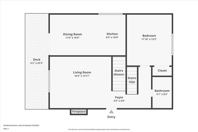 155 Birchwood, Lake Arrowhead, CA 92352